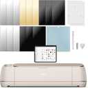 Cricut Maker 4 - Smart Cutting Machine (Seashell), Digital Content Bundle - Includes Images in Design Space App