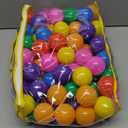 Hovenlay Ball Pit Balls Phthalate Free BPA Free Crush Proof Plastic - 7 Bright Colors in Reusable Play Toys for Kids with Storage Bag