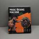 snawowo Music Boxing Machine for Adults - 9 Modes & 9 Speeds, Bluetooth Music Punching Machine with Gloves, Electronic LED Boxing Training Equipment Wall Mounted, Home Indoor Workout Trainer Equipment