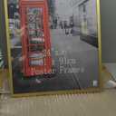 Giftgarden 24x36 Poster Picture Frame Gold, Textured Metal Frame 36x24 for Wall Display, Single