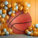 Moukeren 79 Inch Basketball Cutouts Backdrop Banner Party Basketball Senior Night 2026 Decorations Large Hanging Sport Themed Backdrop for Sports Game Theme Birthday Decor Photo Supplies