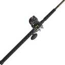 PENN Squall II Level Wind Conventional Reel and Fishing Rod Combo, Black/Gold