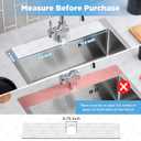23.6" x 3.9" Faucet Mat for Kitchen Sink, Water Absorbent Diatomite Stone Drying Sink Protectors/Tray, Kitchen Sink Splash Guard Behind Faucet, Fast Drying Faucet Splash Guard for Bathroom Counter