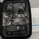 DRONEEYE 4DV13 Drone with 1080P HD Camera for Kids Adults,Remote Control Helicopter Quadcopter for Beginners boy Toys Gift,Waypoint Functions,Altitude Hold, Gesture Selfie,3D Flips,2 Batteries,Black