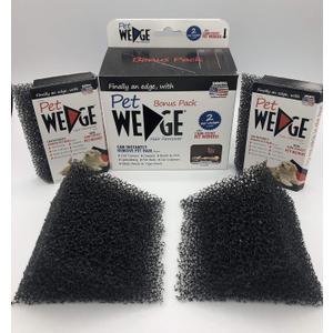 2 Pack Pet Wedge & 2 Pack Mini-Pocket Pet Wedge Bonus Pack