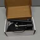 Key Lockable Two Sided Gate Latch, Outdoor Fence Gate Lock Double Sided Gate Latch, 2 Way Gate Latch Lock with Spring Loaded Pull Cable, Fence Locks for Outdoor Gates Metal, Wood Fence