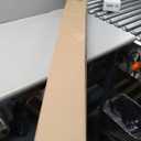 4 Ft. Long White Plastic Sliding Door Track Set for 3/4" Thick Panels (Pack of 1) by Outwater Plastics