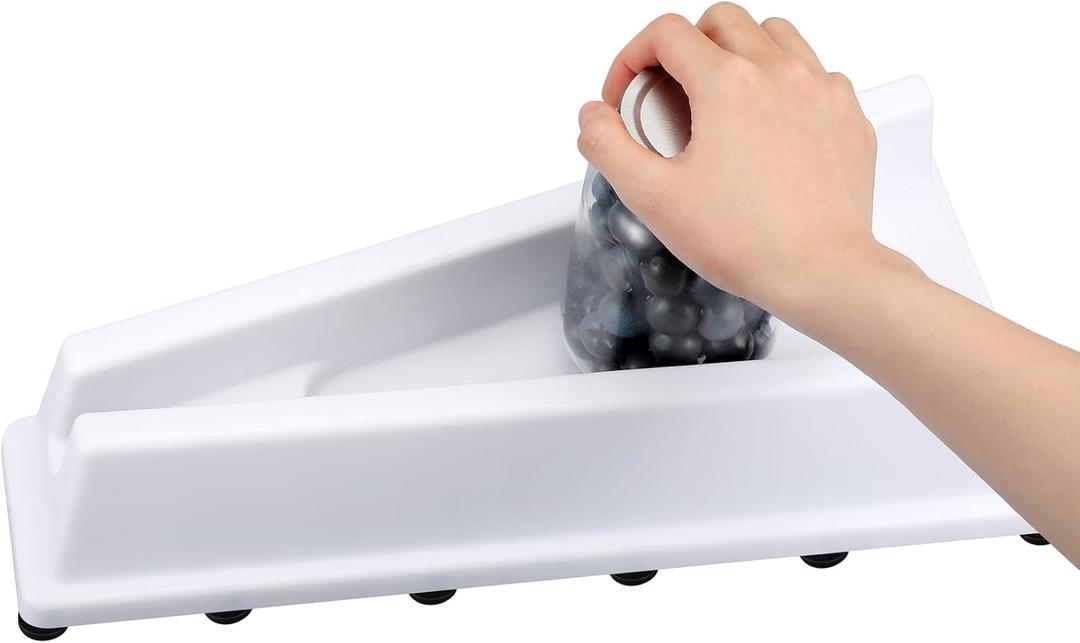 Honeydak One Handed Jar and Bottle Opener One Handed Adaptive Equipment Jar and Bottle Opener for Those with a Weak Grip & Seniors with Arthritis