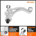 Front Lower Control Arms w/Ball Joints Replacement Suspension Kit for Buick Park Avenue 1998-2005, 2000-2005 DeVille Pontiac Bonneville Lesabre, for Oldsmobile Aurora 2001-2003 K620291 K620292 (6PCS)