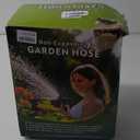 Garden Hose 100FT, Non-Expanding, Lightweight Hose With 8 Function Nozzle, Leak-Proof, No-Knot, Easy to Carry, Wear-Resistant, Sturdy, Flexible, 3/4GHT, Water Hose for Yard, Garden, Outdoor