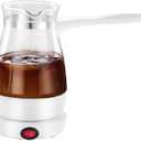 Electric Turkish Coffee Maker & Kettle | 500mL-600W | For Turkish Coffee, Heating Water, Tea | Heats Water, Milk, Coffee
