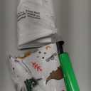 MISSEIAR High Chair Cushion with Cover for IKEA Antilop High Chair, Wooden High Chair Pad Pillow, Built-in Inflatable Cushion (Dinosaur-car)