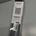 AOSKY Cordless Zebra Blinds for Indoor Windows, 51" W x 72" H, Black