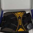 JIUFENTIAN Copper Back Braces for Lower Back Pain with Support System - Lower Back Brace for Herniated Disc,Lumbar supports for Sciatica, Scoliosis,Heavy Lifting and Work(Large)