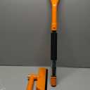 49.2" Snow Brush & Ice Scraper for Car Windshield, Upgraded Extendable Snow Brush with 360 Pivoting Brush Head and Foam Grip for Car Auto Truck SUV (Orange)