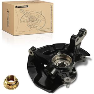 A-Premium Front Left Steering Knuckle & Wheel Bearing Hub Assembly Compatible with Toyota Avalon 2005-2011, 3.5L, Sedan, Driver Side