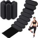 1Pair Multipurpose Adjustable Wristband Replacement Running Weighted Wrist Strap Fitness Exercise Ankle Weights Silicone Weight Bearing Wristband