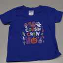 Halloween Cousin Crew Boo Pumpkin for Kid Girl Boy Toddler T-Shirt Size 2T