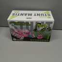 Remote Control Car, 8WD Bionic Mantis Toys with 360 Rotating Rc Drift Car | 2.4GHz RC Cars with Cool LED Lights, Music & Spray | Ideal Birthday Toys for Ages 8-13 Boys Girls (Green)