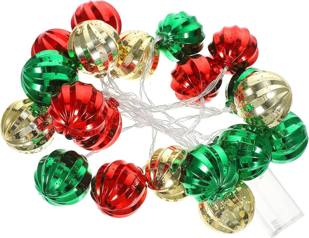 Christmas Fairy String Lights Led Decorative Battery-Powered Lights for Indoor Fireplace Party and Holiday Decor Timer