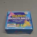 8 Pack Slow Rising Stress Ball, Cute Axolotl Stretchy Fidget Toys for Kids Adults, Stress Relief Stress Ball for Anxiety Relief, Ideal for Autistic Kids