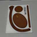 Wooden Yarn Holder for Crocheting, Upgrade Larger Size & Magnetic, Rotating Pendulum Yarn Ball Dispenser Stand, Yarn Spinner as Surprise Gift for Knitting Lovers (Walnut)