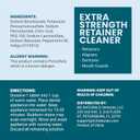 Retainer Cleanser Tablets Cleaner, Removes Odors Discoloration Stains and Plaque 2 Month Supply Denture Cleansers Retainers Mouth Guards Denture Bath Mint by M3