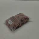 Mixhug Set of 2 Cozy Velvet Rectangle Decorative Lumbar Throw Pillow Covers for Couch and Bed, Burnt Orange, 12 x 20 Inches