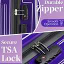 Luggage Set, 20 Inch Carry on Luggage, 24 Inch Checked Luggage Lightweight Hardside Suitcase With Spinner Wheels, TSA Lock, 2-Piece Set