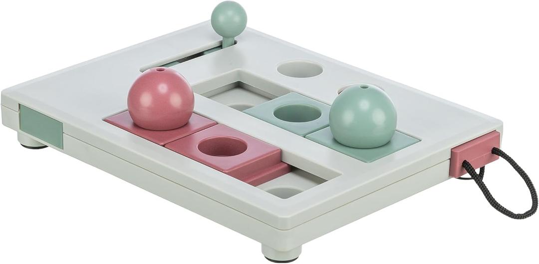 TRIXIE Brain Mover Interactive Cat Toy, Enrichment Toys for Indoor Cats, Treat Puzzle Interactive Play and Mental Stimulation