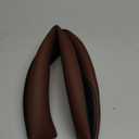 SHIAWASENA Car Steering Wheel Cover, Leather, Universal 15 Inch Fit, Anti-Slip & Odor-Free (Black&Brown)