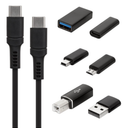 Helix 1.8m (6 ft.) 60W USB Cable with Universal Adapter Kit (ETHCKIT)