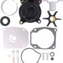 Tcess Compatible with 0439077 0396933 Water Pump Impeller Repair Kit Replacement for Johnson Evinrude OMC BRP 35 40 45 48 50 55 60 HP 439077 396933 390770 777808 Sierra 18-3399