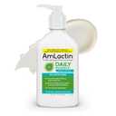 AmLactin Daily Nourish - Therapeutic Face and Body Lotion for Dry Skin - No-Scrub Exfoliator and Moisturizer with 5% Lactic Acid AHA, Safe for Sensitive Skin, 7.9 oz