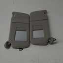 Left & Right Sun Visor with Light for Toyota Camry 2007-2011 with Sunroof, Driver & Passenger Side Gray Sunvisor Replace 74320-06800-B0 74310-06800-B0 (Grey)