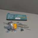 Furniture Anchors 10 Pack for Baby proofing and Furniture Wall Anchor, Wall Anchors for Baby proofing cabinets, Securing 400 lbs, Safety Essentials for Home (Sky Blue)