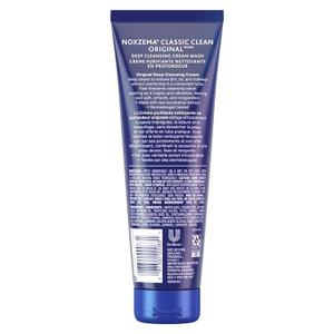 Noxzema Deep Cleansing Cream For healthy-looking and soft skin Original Face Cleanser Face Wash Removes Dirt, Makeup and Oil 2 fl oz, 1 Count