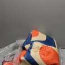 Mid Century Modern Atomic Age Blue Orange Cream Ideal for Fabric Area Rug Outdoor Patio Rug Play Mat Modern Floor Carpet Non-Slip Home Decor Living Room Kids Bedroom Nursery, 6x9 ft (Multi12)