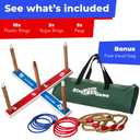 Elite Sportz Ring Toss Games for Kids - Outdoor Yard Game for Adults & Family - Backyard Toys, Outdoor Game, Backyard Games, Lawn Games for Kids Ages 4-8