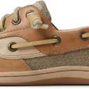 Sperry Women's Songfish 3-Eye Boat Shoe, Linen Multi, 8