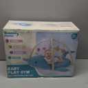 Baby Play Mat, Whale Tummy Time Mat with Toys, Baby Activity Gym for Infants 012 Months Sensory Floor Mat for Boys & Girls (Blue)