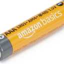 Amazon Basics AAA Long-Lasting Alkaline Batteries, 100-Count, 1.5 Volt, 10-Year Shelf Life, Reliable for Multiple Devices