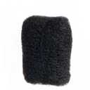 BESHINNAAUL Afro Kinky Bulk Human Hair,2 Bundles/Package,50 Grams/1.76 Oz Each Bundle,Natural Black #1B Ideal for Dreadlocks Extension,Twists and Braids #1B,12inch