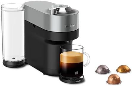 Amazon.com: Nespresso Vertuo Pop+ Deluxe Coffee and Espresso Maker by Breville, Titan: Home & Kitchen.