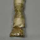 DIYDEC Christmas Tree Topper, 43x13 Inches Large Champagne Christmas Toppers Bows Glitter Satin Mesh Tree Bow for Xmas Ornaments Party Holiday Home Wedding Decoration