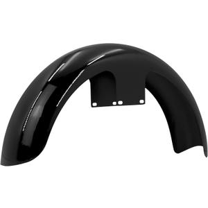 HDBUBALUS 19 inch Motorcycle Front Fender for 120 / R19 Tire Mudguard Fit for Harley Touring Electra Road Street Glide Road King BaggersGloss Black