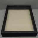 TJ.MOREE Flowers Shadow Box Display Case 13 x 16 Large Shadow Box Picture Frame with Glass Wedding Bouquet Memorabilia Medals Photos Memory Box (Black)