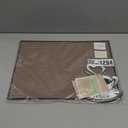 Mat for Coffee Bar 16"x12"  0.30in Thick Non-Slip Rubber Countertop Protector, Spill-Proof Durable Kitchen Counter Mat. Glass Drying, Barista Coffee Bar Accessories. (Warm Taupe)