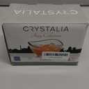 Volarium Mini Glass Prep Bowls Set of 6, 2 1/4 oz LEAD & CADMIUM FREE, Small Glass Spice Bowls for Cooking, Mise en Place, Finger Sauces, Tiny Ingredient, Transparent, Dishwasher & Microwave Safe