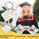 4 x Class Of 2025 Gifts Graduation Gifts For Her Him Keychain Graduation Keychain Gift For Graduate Student Middle High School College Gifts For Women Men